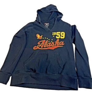 Arctic Circle Alaska Hoodie Men’s Large Black